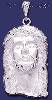 Sterling Silver DC Jesus Christ Face Charm Pendant