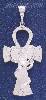 Sterling Silver DC Big Ankh Ansate Cross w/Cobra Charm Pendant Sterling Silver DC Big Ankh Ansate Cross w/Cobra Charm Pendant