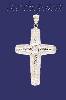 Sterling Silver Dia-Cut Cross Charm Pendant Sterling Silver Dia-Cut Cross Charm Pendant