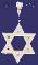 Sterling Silver DC Star of David Charm Pendant Sterling Silver DC Star of David Charm Pendant