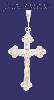 Sterling Silver DC Cross Crucifix Charm Pendant Sterling Silver DC Cross Crucifix Charm Pendant