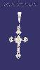 Sterling Silver DC Cross Charm Pendant Sterling Silver DC Cross Charm Pendant