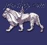 Sterling Silver Lion Feline Animal Charm Pendant Sterling Silver Lion Feline Animal Charm Pendant