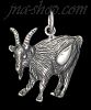 Sterling Silver Goat Animal Charm Pendant Sterling Silver Goat Animal Charm Pendant