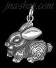 Sterling Silver Bunny Rabbit Animal Charm Pendant Sterling Silver Bunny Rabbit Animal Charm Pendant