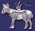 Sterling Silver Donkey Animal Charm Pendant Sterling Silver Donkey Animal Charm Pendant