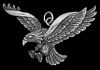 Sterling Silver Eagle Striking Animal Charm Pendant Sterling Silver Eagle Striking Animal Charm Pendant