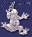 Sterling Silver Frog Toad Animal Charm Pendant