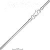 18" Sterling Silver Snake Chain 1.9mm 18" Sterling Silver Snake Chain 1.9mm