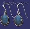 Sterling Silver Genuine American Indian Turquoise Earrings