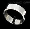 Sterling Silver Wedding Band Ring 6mm sz 7