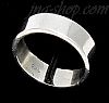 Sterling Silver Wedding Band Ring 6mm sz 4