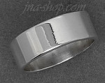 Sterling Silver Wedding Band Ring 7mm sz 5