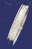 Sterling Silver 50mm Plain 7 Days Bangle 10mm