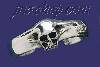 Sterling Silver 9" Skull Handmade Cuff Bangle 24mm