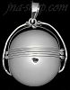 Sterling Silver Large 6-Picture Photo Ball Locket Charm Pendant Sterling Silver Large 6-Picture Photo Ball Locket Charm Pendant