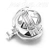 Sterling Silver 6-Picture Photo Ball Openwork Handmade Locket Sterling Silver 6-Picture Photo Ball Openwork Handmade Locket