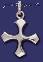 Sterling Silver Cross Charm Pendant Sterling Silver Cross Charm Pendant
