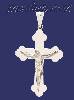 Sterling Silver Cross Crucifix Charm Pendant Sterling Silver Cross Crucifix Charm Pendant