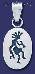 Sterling Silver Native American Design Charm Pendant Sterling Silver Native American Design Charm Pendant