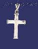 Sterling Silver Cross Charm Pendant Sterling Silver Cross Charm Pendant