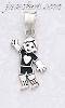 Sterling Silver Boy Charm Pendant