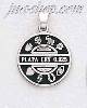 Sterling Silver Lucky Good Luck Charm Pendant