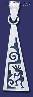 Sterling Silver Native American Design Charm Pendant Sterling Silver Native American Design Charm Pendant