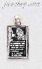 Sterling Silver Prayer in Spanish Charm Pendant