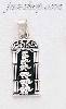 Sterling Silver Elephants Good Luck Charm Pendant Sterling Silver Elephants Good Luck Charm Pendant
