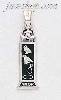 Sterling Silver Amor Good Luck Charm Pendant Sterling Silver Amor Good Luck Charm Pendant