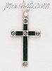 Sterling Silver Cross Charm Pendant Sterling Silver Cross Charm Pendant