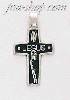 Sterling Silver Cross Jesus Es Mi Señor Charm Pendant Sterling Silver Cross Jesus Es Mi Señor Charm Pendant