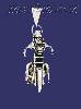 Sterling Silver Biker on Bike Charm Pendant Sterling Silver Biker on Bike Charm Pendant