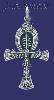 Sterling Silver Cross Charm Pendant Sterling Silver Cross Charm Pendant