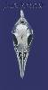 Sterling Silver Skull Charm Pendant Sterling Silver Skull Charm Pendant