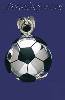 Sterling Silver Soccerball Charm Pendant