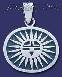 Sterling Silver Native American Design Charm Pendant Sterling Silver Native American Design Charm Pendant
