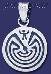 Sterling Silver Native American Design Charm Pendant Sterling Silver Native American Design Charm Pendant