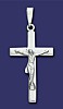 Sterling Silver Cross Crucifix Charm Pendant Sterling Silver Cross Crucifix Charm Pendant
