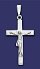 Sterling Silver Cross Crucifix Charm Pendant