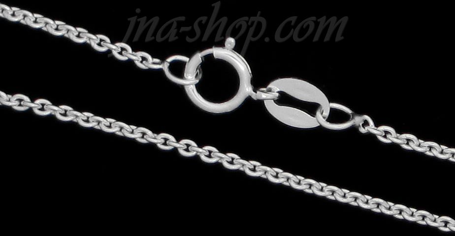 18" Sterling Silver Cable Chain 1.5mm - Click Image to Close