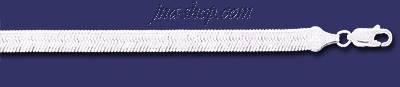 Sterling Silver 20" Magic Herringbone Chain 5.5mm - Click Image to Close