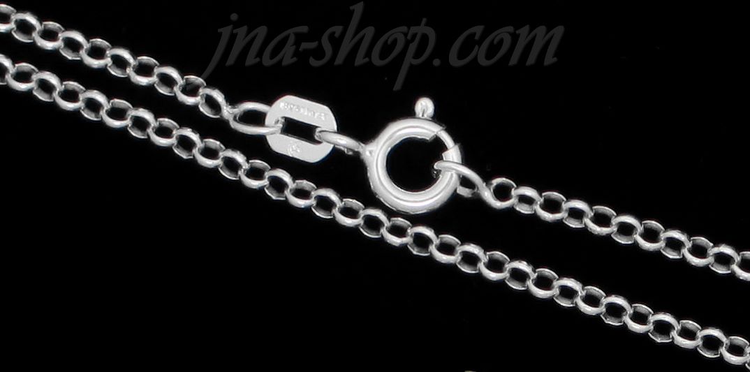 16" Sterling Silver Rolo Chain 2mm - Click Image to Close