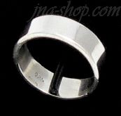 Sterling Silver Wedding Band Ring 6mm sz 13 - Click Image to Close
