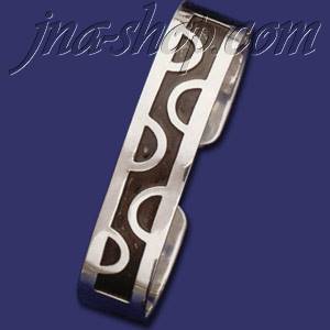 Sterling Silver Celtic Cuff Bangle 14mm - Click Image to Close