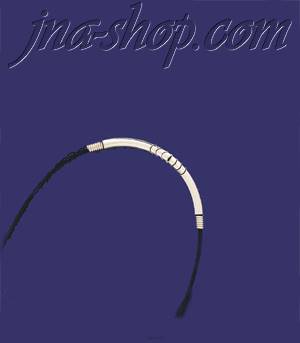 Sterling Silver Leather Necklace 5mm - Click Image to Close