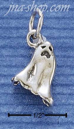 Sterling Silver GHOST CHARM - Click Image to Close