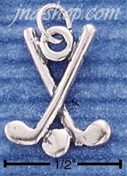 Sterling Silver GOLF CHARM - Click Image to Close