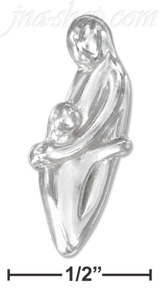 Sterling Silver PARENT & CHILD CHARM - Click Image to Close